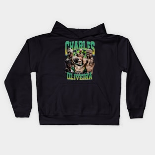 Charles Oliveira Do Bronx Boxing Vintage Kids Hoodie